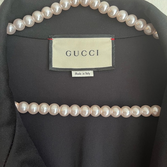 GUCCI chevron-pattern bomber jacket. - Picture 9 of 13